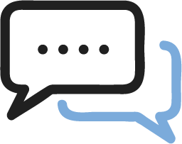 会話ふきだしのイラスト